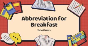Abbreviation for Breakfast