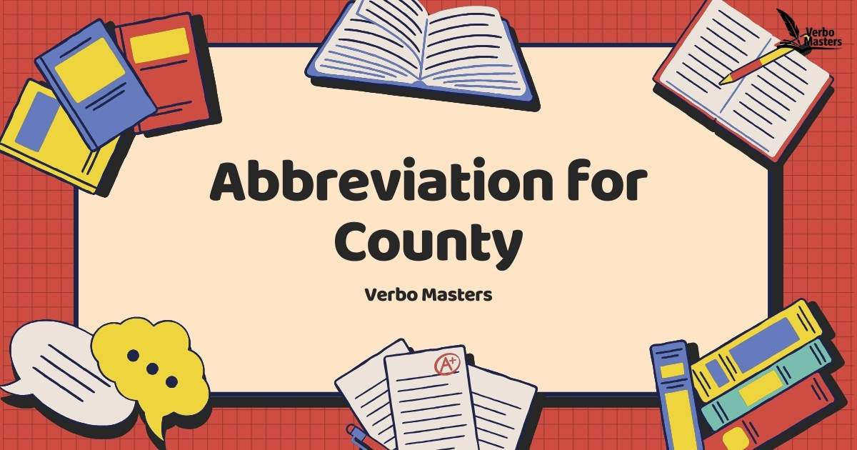 Abbreviation for County