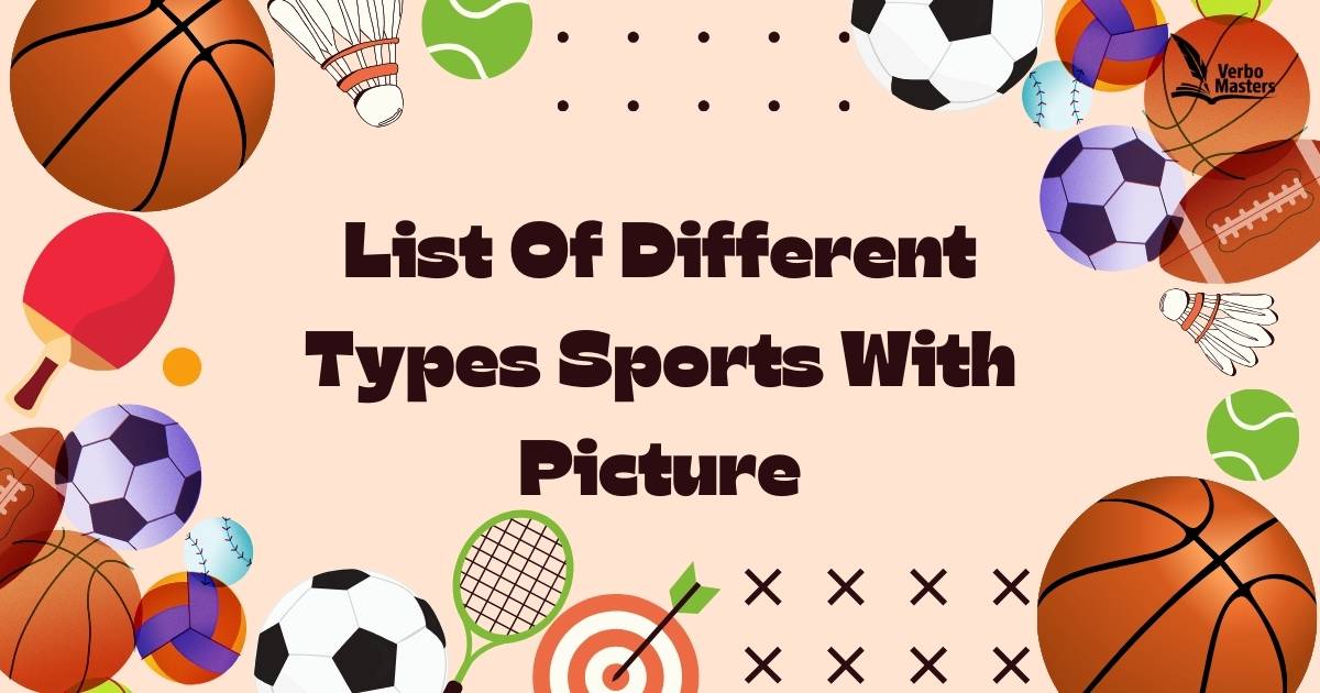 Types Sports With Picture